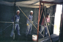 Lavori di ristrutturazione del Museo di Stato
