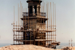 Lavori alla torre dell'Azzurri di Borgo Maggiore