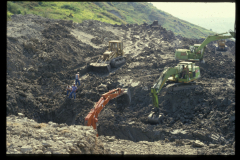 Bonifica nel Fosso della Riva nel 1987